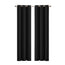 2x Blockout Curtains Panels 3 Layers Black-1861639776973754368