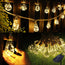 LUMIRO Solar Outdoor String Lights Vintage Rope Hemp Solar Patio Lights_0