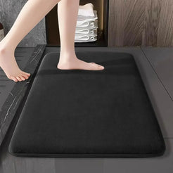 Super Absorbent Memory Foam Floor Mat Non-Slip Bathroom Rug_0