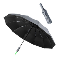 72 Bone Sunshade UV Protection Reverse Automatic Folding Umbrella_0