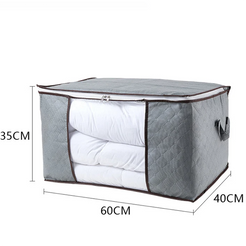 6-Piece Foldable Fabric Clothes Storage Container Bags_6