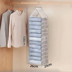 Wardrobe Hanging Storage Bag Cabinet Organizer_11