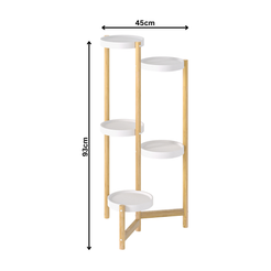 5 Tier Tall Corner Plant Stand Holder and Display Rack_7