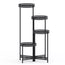 4 Tier Metal Flower Pot Rack Corner Shelving Storage Shelf_9