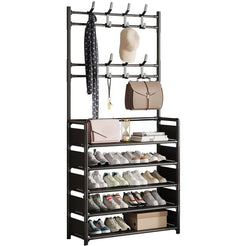 Multi-Layer Shoe Rack Clothes Hat Hangers Organizer Shelf_10