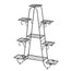 9 Tier Metal Plant Stand Garden Flower Pots Holder Display Rack_1