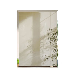 Rectangular Bathroom Mirror Shatter-proof Minimalist Design_0