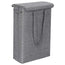 Slim Laundry Basket with Cover Space Foldable Laundry Hamper Collapsible_7