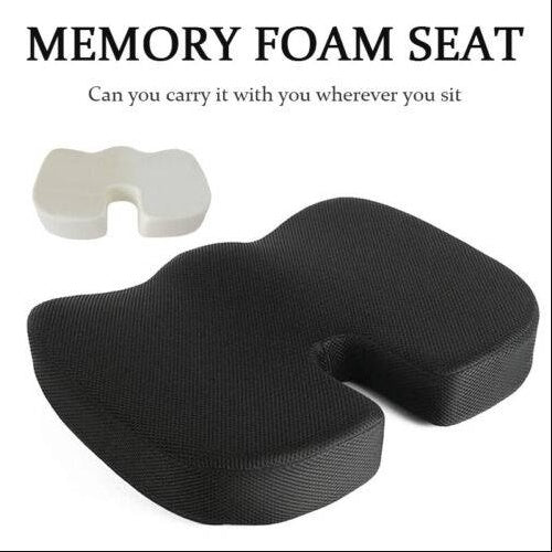 Coccyx Seat Cushion Ergonomic Posture Car AU Relieve Sciatica Back Tailbone Pain