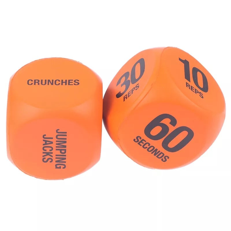 Workout Dice Exercise Dice Game Workout  Fitness Decision Dice