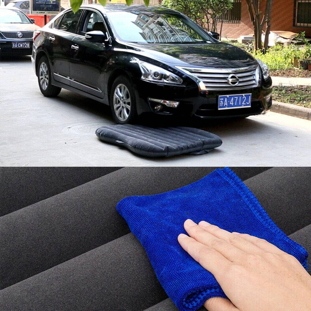 Inflatable Car Back Seat Mattress Portable SUV Travel Camping Soft Rest Air Bed