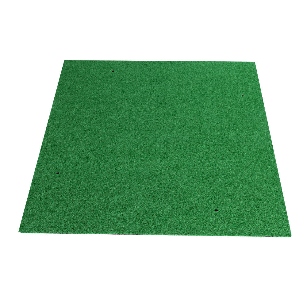 1.5m x 1.5m Portable Golf Hitting Pad Rubber & Nylon Mini Golfing Practice Mats