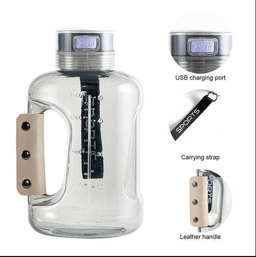 1.5L Hydrogen Water Bottle Hydrogen Rich Portable Rich Hydrogen Water Generator