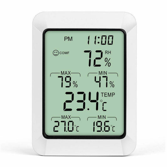 2024 Digital LCD Humidity Meter Indoor Hygrometer Thermometer Temperature