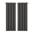 2x Blockout Curtains Panels 3 Layers Charcoal CD1003-132X213-GR-1861639777137332224