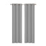 2x Blockout Curtains Panels 3 Layers Grey-1861639777422544896