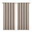 2x Blockout Curtains Panels 3 Layers Beige-1861639779771355136