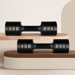 Centra A Pair Of 1KG To 5KG Dumbbells Black-1861638544699822087