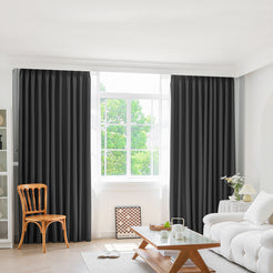 Marlow 2XBlockout Curtains Chenille 180x250 Grey CD1016-180x250-DG-1861639787425959943