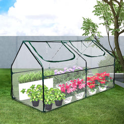 Levede Greenhouse Flower Garden Shed-1861638611829657607