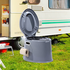 6L Camping Toilet Outdoor Portable Potty-1861639657540947975