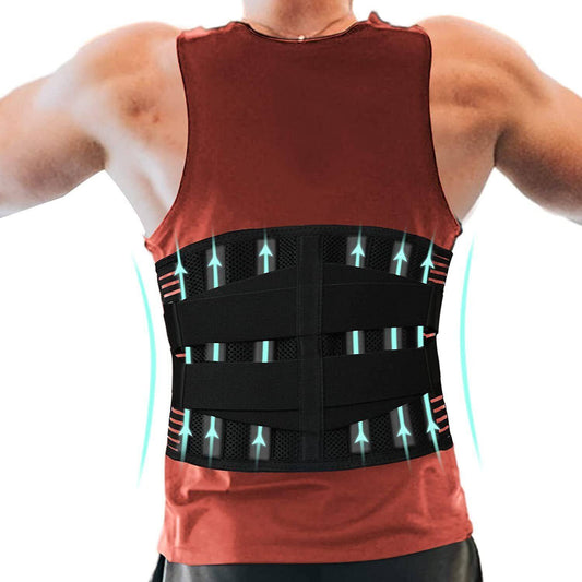 Lumbar Lower Back Support Brace Pain Relief Posture Orthosis Waist Belt Therapy