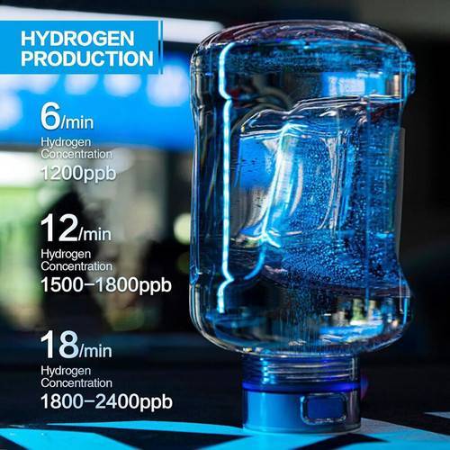 1.5L Hydrogen Water Bottle Hydrogen Rich Portable Rich Hydrogen Water Generator