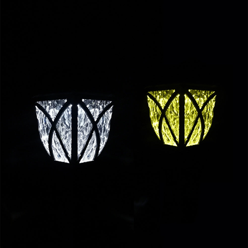 2-6 PCS Solar Power Lamp 300mAh Waterproof Outdoor LED Retro Garden Lights Park