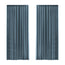 Marlow 2XBlockout Curtains Chenille 180x250 Blue CD1016-180x250-DG-1861639787287547904