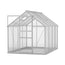 Lambu Greenhouse Aluminium Walk In Green-1861638628543959040