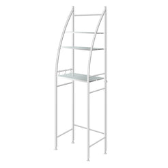 Dutxa 3 Tier Over Toilet Storage Shelf White-1861639653438918656