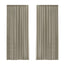 Marlow 2XBlockout Curtains Chenille 180x250 Coffee CD1016-180x250-DG-1861639787723755520